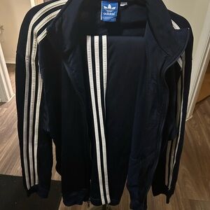 Adidas Men's Navy Blue Track Suit